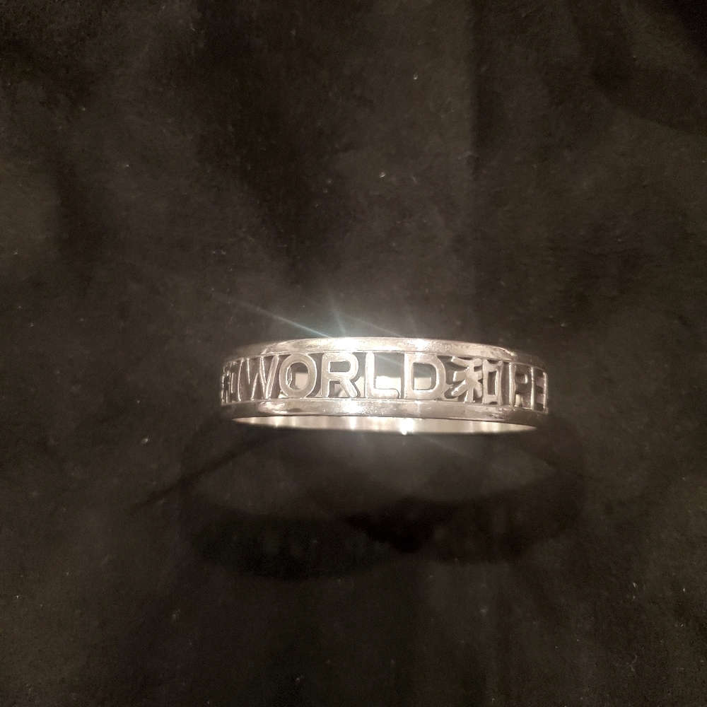 Brighton peace bangle